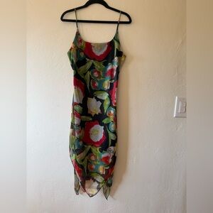 Fun Floral Midi Dress